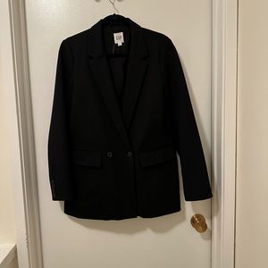 Like new black double breasted blazer by Gap